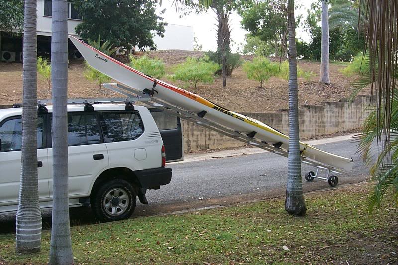 rack and boat loading