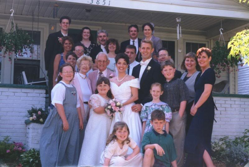 MIKE & CHERYL'S WEDDING, MIKE'S FAMILY