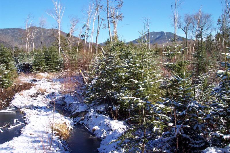 Allen Mountain (right) In The Far Distance
