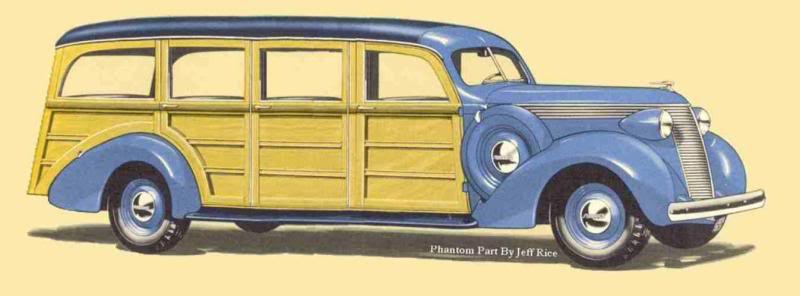 1937 woodie limo