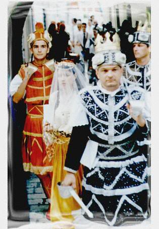 Moreska dancers Korcula