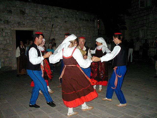 Tanac - folk dance Rab