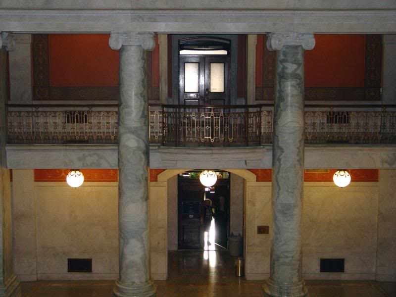 The Interior of the Rotunda of the Hudson County Court ...