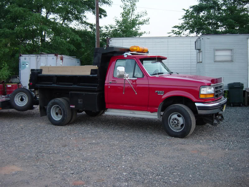 Ford F350 dump