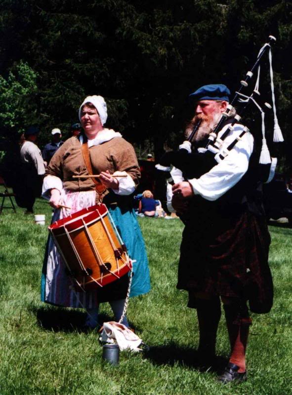 Pipe and drum