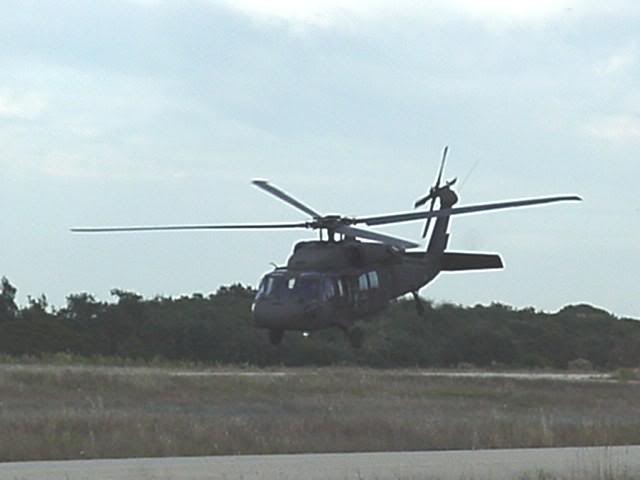 arrival at camp bullis