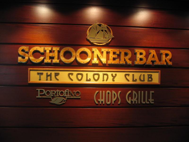 Schooner Bar Sign
