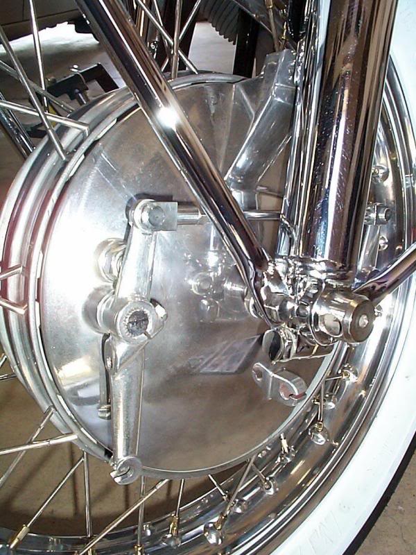 After photo of front hub