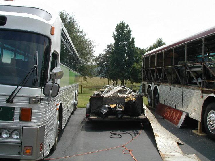 The good part was the trailer full of aluminum that we ...