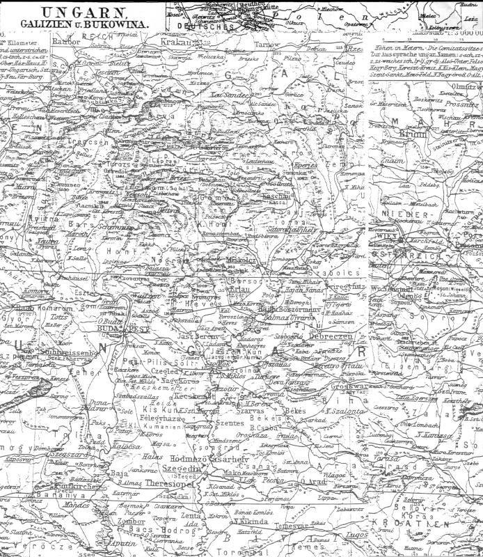 Historical Map of the Banat