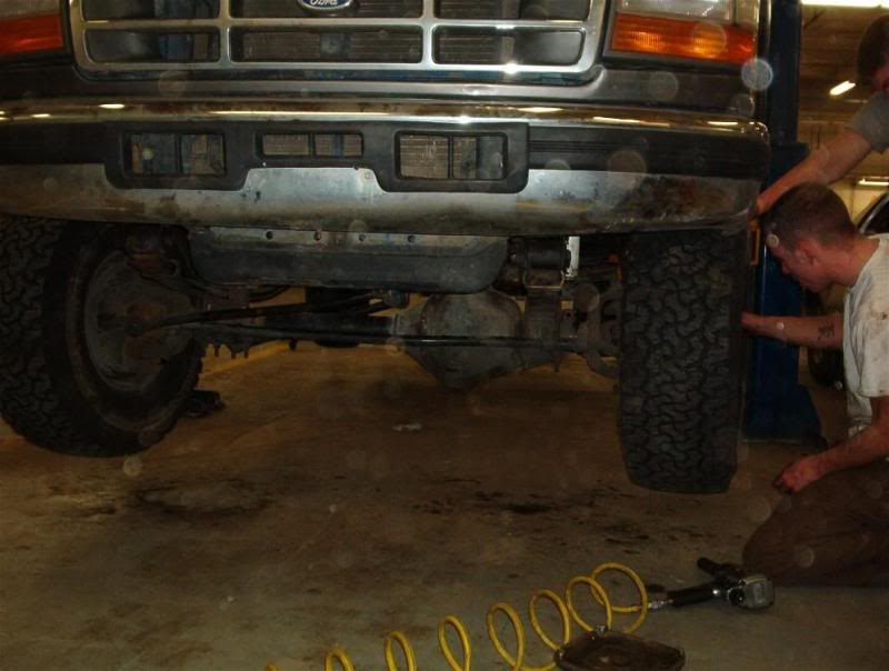 Putting the tires on, and buttoning it all up.