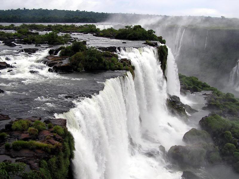 Top view of Iguassu
