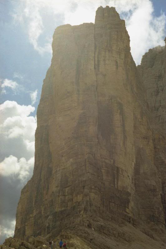 Cima Piccola from Forcella Lavaredo