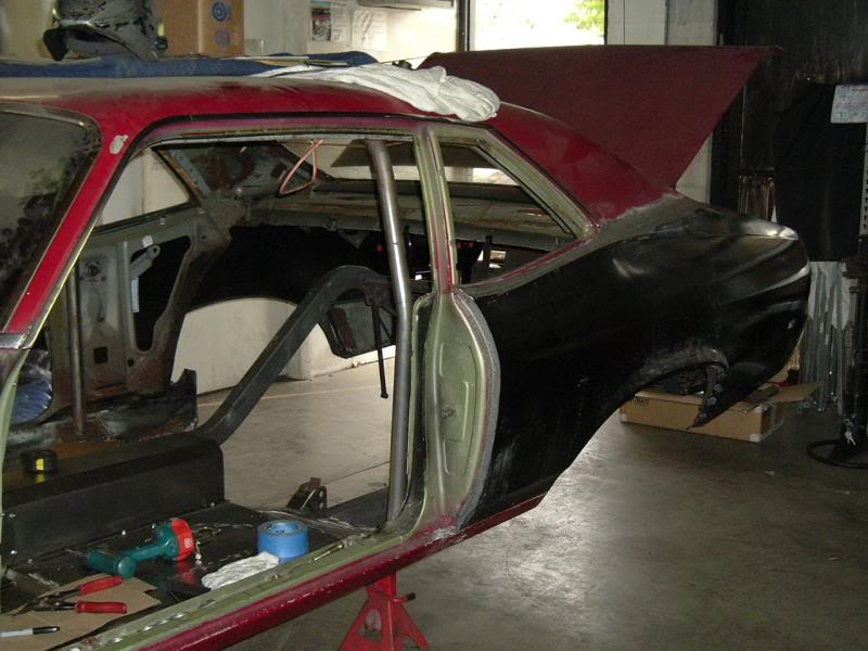 Left rear quarter panel