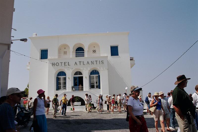 Point de rassemblement des croisi�ristes.. .