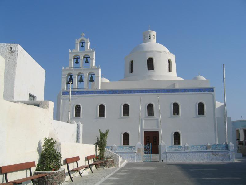 �glise � Santorini