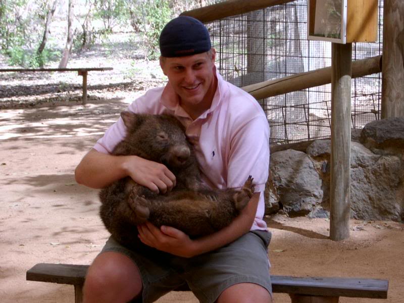 Parker and the wombat