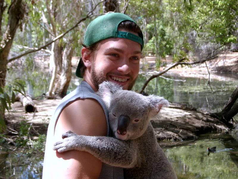 Ryan and koala
