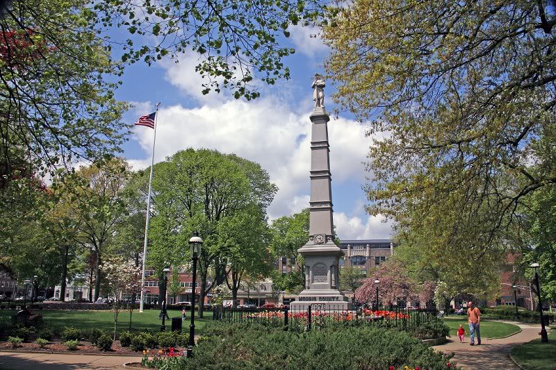 Spring in the Morristown Green