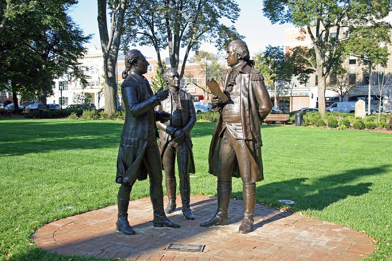 Washington, Hamilton and Layafette