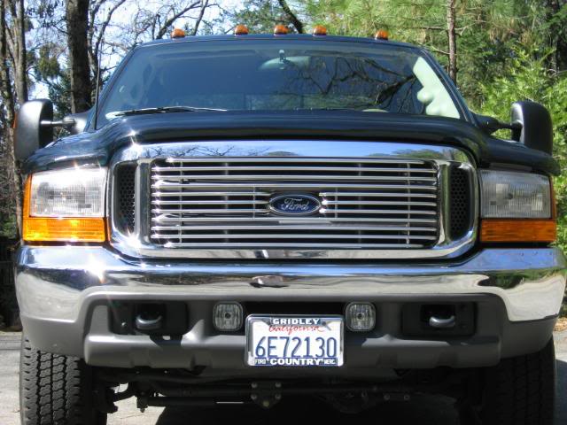 Fog lights installed