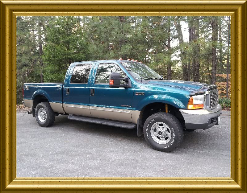 Old Blue with the new style trailer tow mirrors 11-26-...