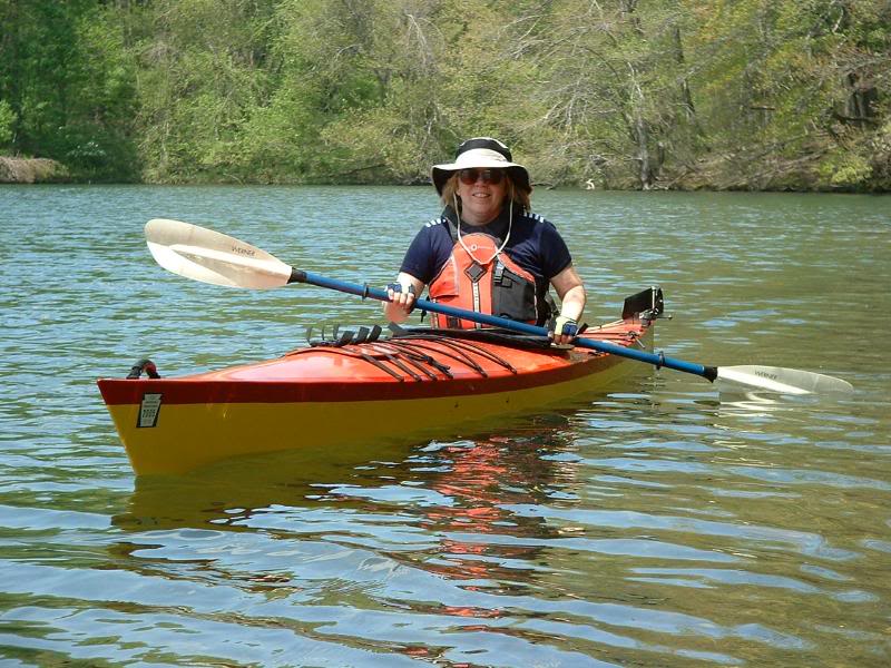 Terri in her Chesapeake 16LT