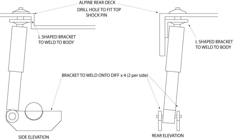 alpine rear shocks diagram