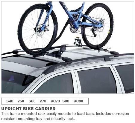 Volvo bike carrier