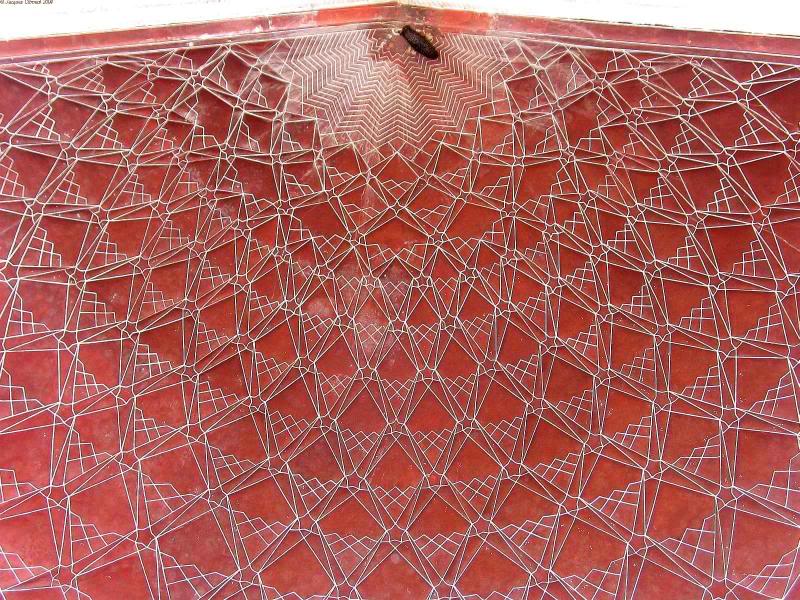 IMG_4326ac Agra Taj Mahal Main Porch Ceiling