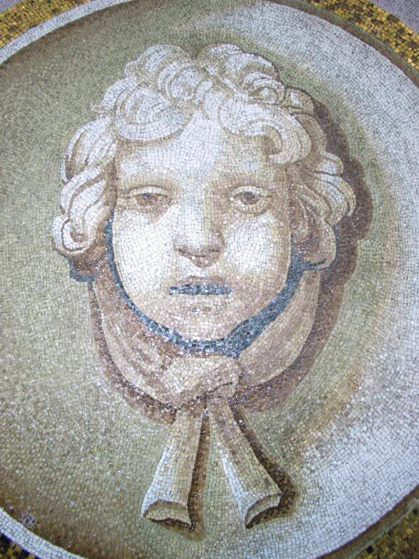 Impressive mosaic in the dome of St Peter's - Vatican C...