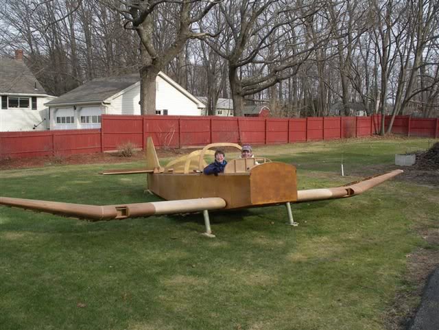 taking mrs silvius for a plane ride