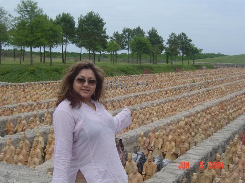 Behind Ayesha- infantry one of the four 14,000 yards