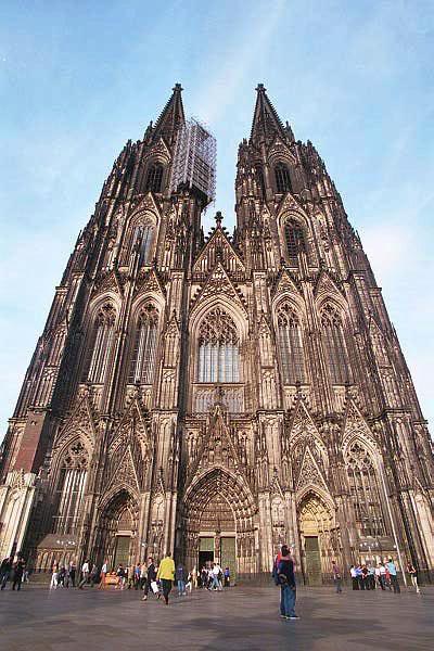Cologne Cathedral Facade, 13th-C.