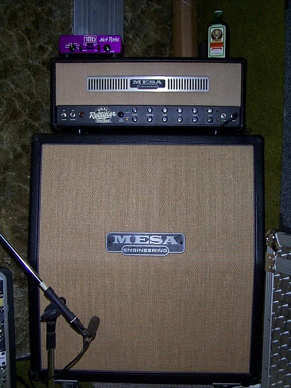 Recto and Hotplate....and a bottle of Jager