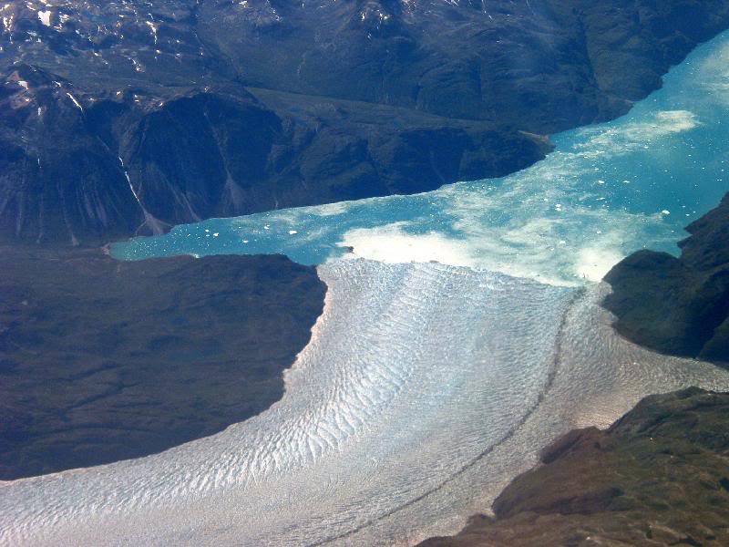 Glacier on Greenland