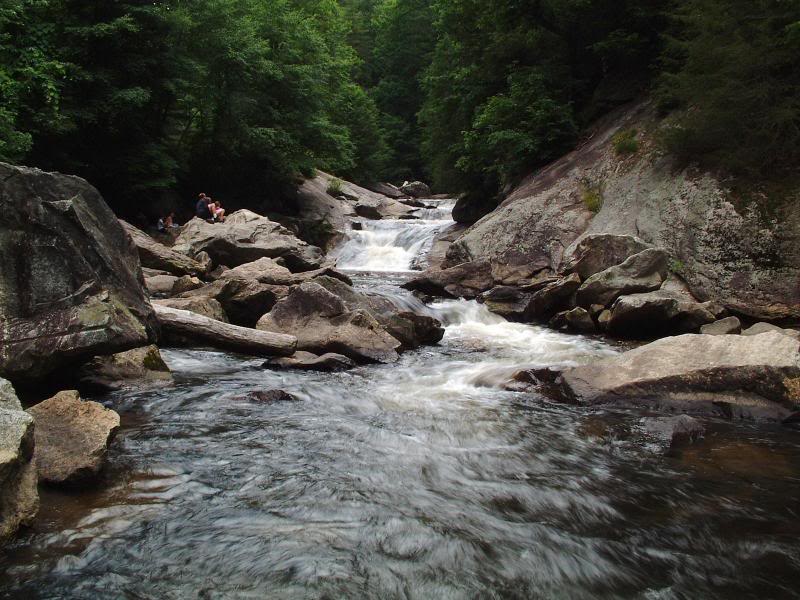 Bust Your Butt Falls, North Carolina