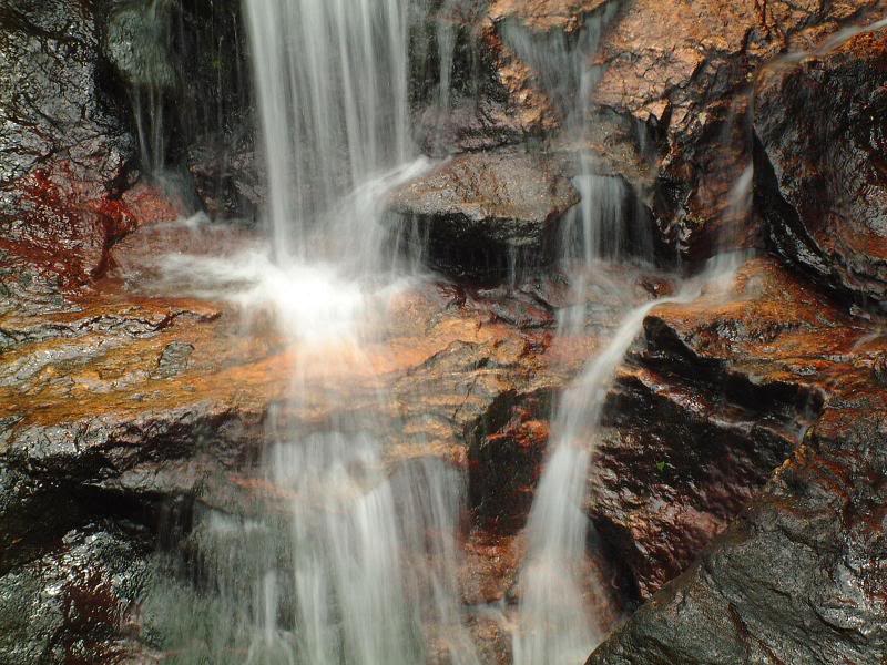 Over The Rocks, Amicalola Falls, Georgia