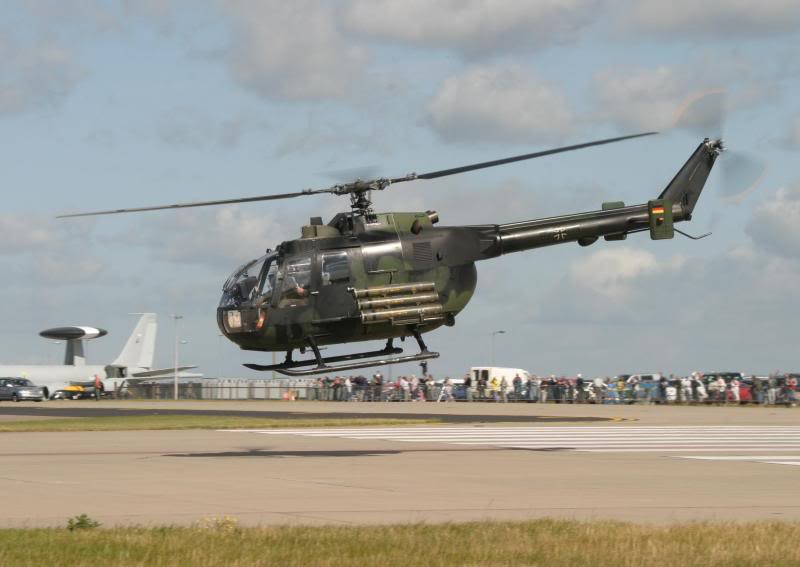 German Bo-105 departs