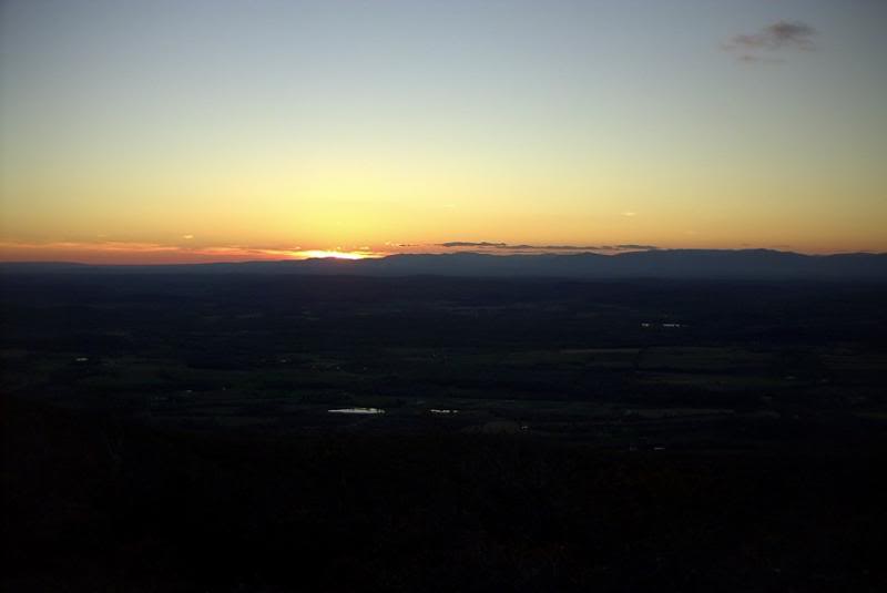 Alander Sunset over Adk's