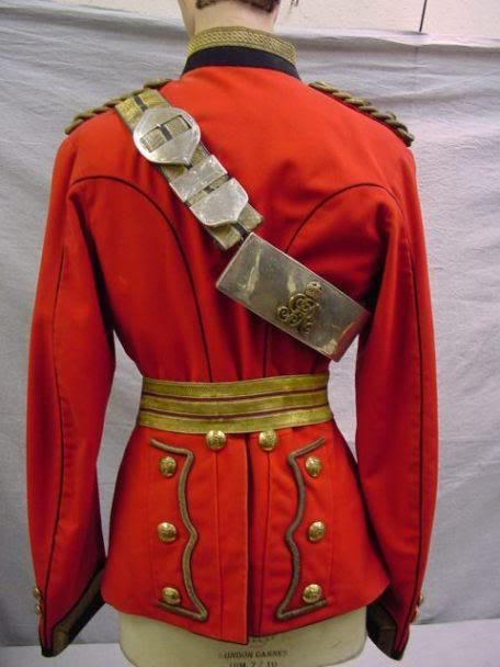 16th (Queens) Lancers Uniform (Officer) (back)