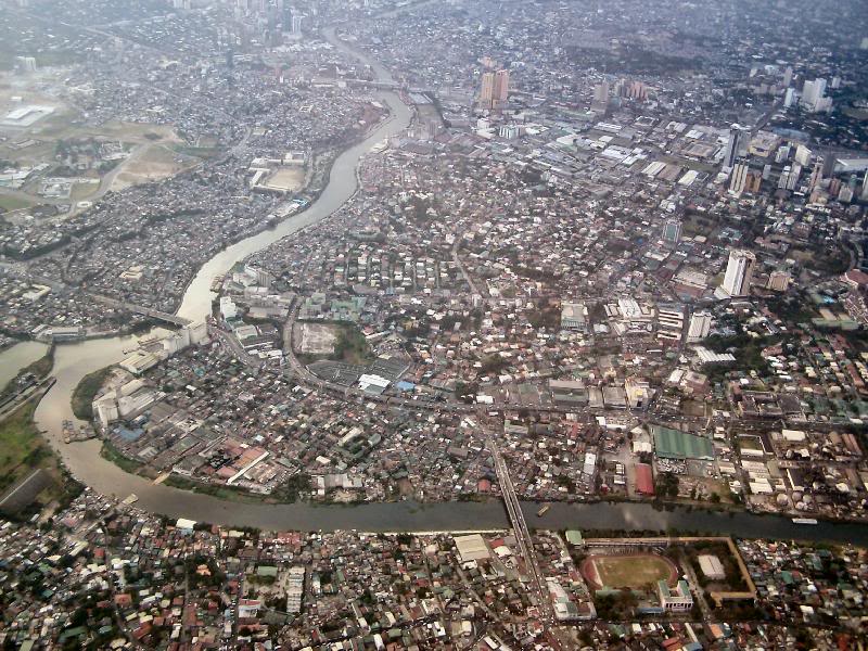 Pasig River in Manila Philippines