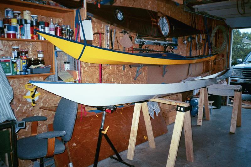 The 2 boats side by each