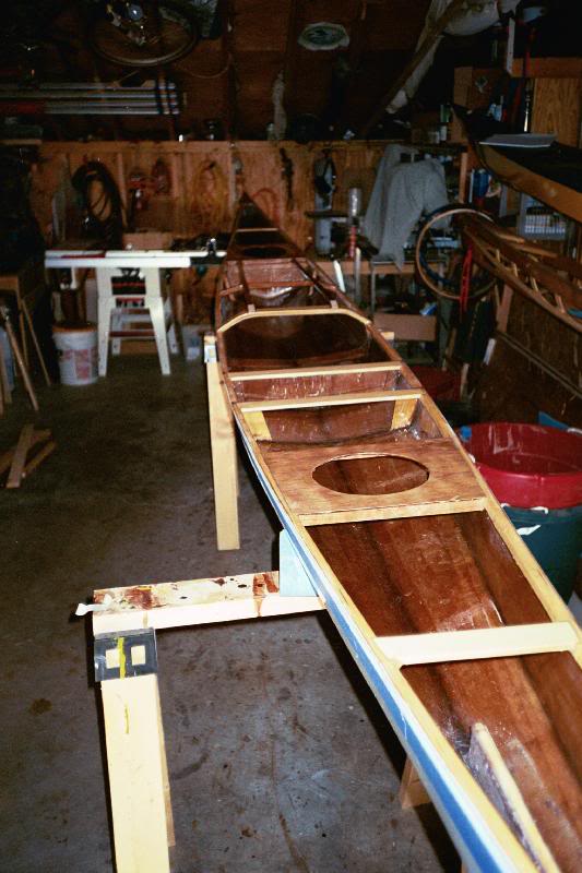 deck structure viewed fwd