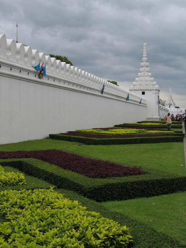 Outside the Grand Palace, Bangkok