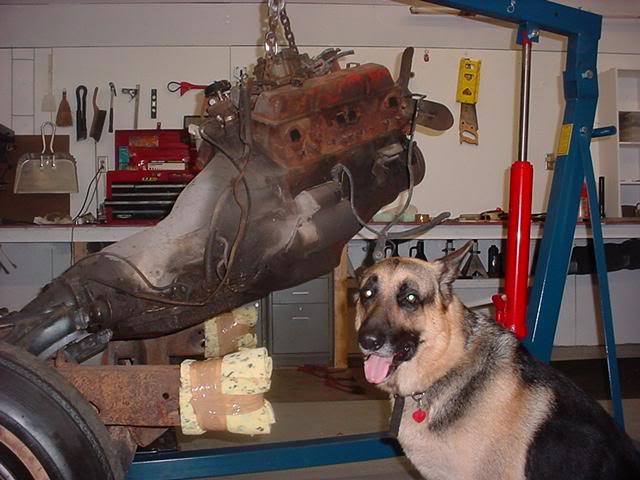 Engine Coming Out again (1)