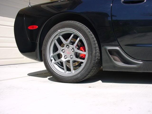 2001 Corvette Z06 Distinctive Rear Brake Air Dam