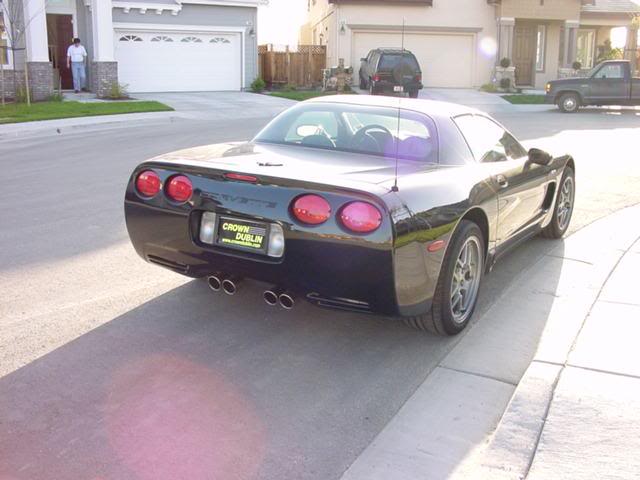 2001 Corvette Z06 Rear End