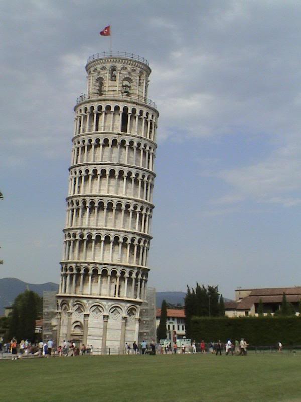 And To Think It Was Worse! Pisa Italy