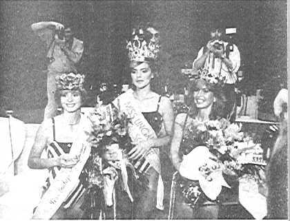 Csilla Moln�r, Miss Hungary 1985